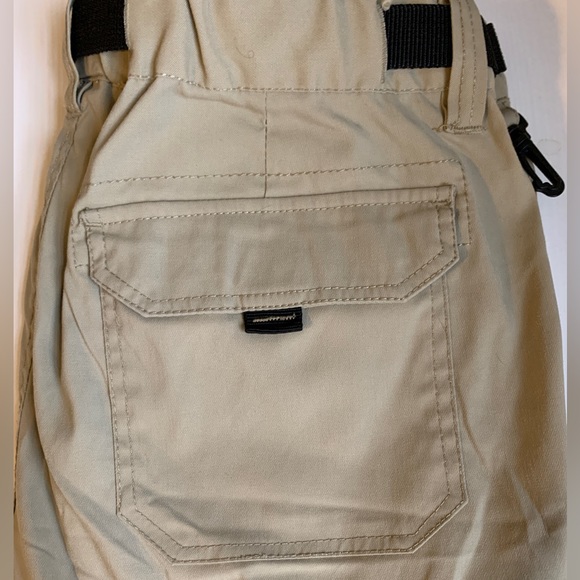 BC Clothing 32” Beige Convertible Cargo Pants - Picture 3 of 5